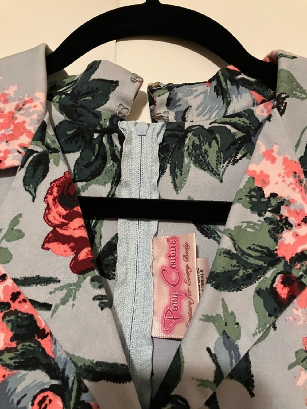 3X blue floral Edie - Picture 5 of 7